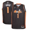 Accattivante Splendido Jonathan Isaac Orlando Magic Nike Youth Swingman Jersey City Edition Anthracite per gli appassionati