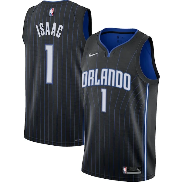 Cool Jonathan Isaac Orlando Magic Nike Youth Swingman Jersey Icon Edition Black per gli appassionati