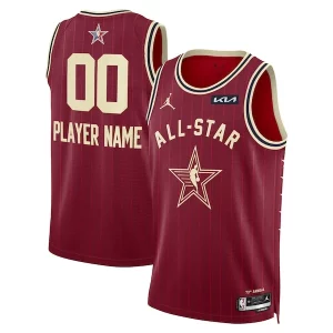 Attraente Jordan Brand Unisex 2024 NBA All Star Game Swingman Custom Jersey Crimson per gli appassionati
