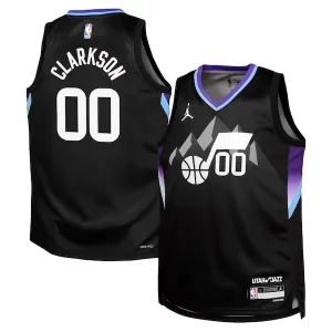 Sofisticato Pratico Incantevole Jordan Clarkson Utah Jazz Jordan Brand Youth Swingman Jersey Statement Edition Black per gli appassionati