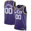 Versatile Raffinato Ottimo Jordan Clarkson Utah Jazz Nike Unisex Swingman Replica Jersey Classic Edition Purple per gli appassionati