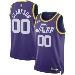 Versatile Raffinato Ottimo Jordan Clarkson Utah Jazz Nike Unisex Swingman Replica Jersey Classic Edition Purple per gli appassionati