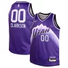 Meraviglioso Lussuoso Jordan Clarkson Utah Jazz Nike Youth Swingman Replica Jersey City Edition Purple per gli appassionati