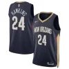 Incantevole Bellissimo Moderno Jordan Hawkins New Orleans Pelicans Nike Unisex Swingman Jersey Icon Edition Navy per gli appassionati