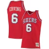 Resistente Fascinante Pratico Julius Erving Philadelphia 76ers 1982/83 Big & Tall Hardwood Classics Swingman Jersey Red per gli appassionati