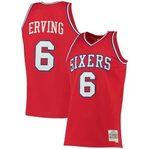 Resistente Fascinante Pratico Julius Erving Philadelphia 76ers 1982/83 Big & Tall Hardwood Classics Swingman Jersey Red per gli appassionati