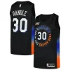 Moderno Gorgeous Pratico Julius Randle New York Knicks Nike Swingman Player Jersey City Edition Black per gli appassionati