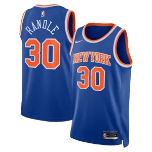Fantastico Julius Randle New York Knicks Nike Unisex Swingman Jersey Icon Edition Blue per gli appassionati