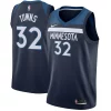 Sofisticato Karl Anthony Towns Minnesota Timberwolves Nike Swingman Jersey Navy Icon Edition per gli appassionati