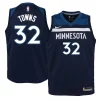 Comodo Lussuoso Karl Anthony Towns Minnesota Timberwolves Nike Youth Swingman Jersey Navy Icon Edition per gli appassionati
