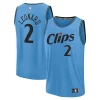 Gorgeous Meraviglioso Versatile Kawhi Leonard LA Clippers 2024/25 Fast Break Player Jersey City Edition Light Blue per gli appassionati
