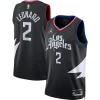 Eccezionale Meraviglioso Kawhi Leonard LA Clippers Jordan Brand Unisex Swingman Jersey Statement Edition Black per gli appassionati