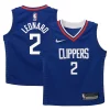 Incantevole Kawhi Leonard LA Clippers Nike Preschool Dri FIT Swingman Player Jersey Icon Edition Royal per gli appassionati
