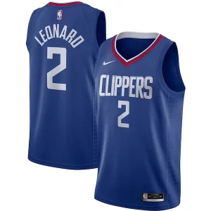 Magnifico Kawhi Leonard LA Clippers Nike Swingman Jersey Royal Icon Edition per gli appassionati