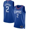 Elegante Meraviglioso Fascinante Kawhi Leonard LA Clippers Nike Unisex Swingman Jersey Icon Edition Royal/White per gli appassionati