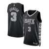 Comodo Splendido Lussuoso Keldon Johnson San Antonio Spurs Jordan Brand Unisex Swingman Jersey Statement Edition Black per gli appassionati
