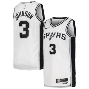 Robusto Delizioso Keldon Johnson San Antonio Spurs Nike Unisex Swingman Jersey Association Edition White per gli appassionati