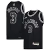 Prestigioso Keldon Johnson San Antonio Spurs Nike Youth 2022/23 Swingman Jersey Classic Edition Black per gli appassionati