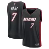 Trendy Stupendo Sofisticato Kel'el Ware Miami Heat Fast Break Replica Player Jersey Icon Edition Black per gli appassionati