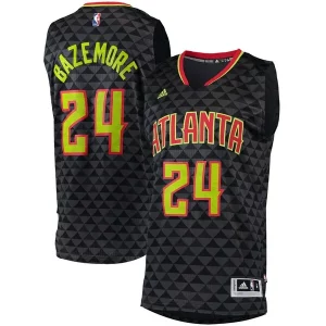 Moderno Accattivante Stupendo Kent Bazemore Atlanta Hawks adidas Swingman Jersey Charcoal per gli appassionati