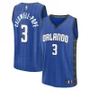 Resistente Carino Kentavious Caldwell Pope Orlando Magic Fast Break Replica Player Jersey Statement Edition Blue per gli appassionati