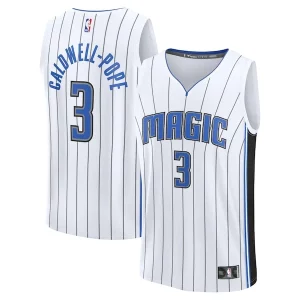 Lussuoso Prestigioso Kentavious Caldwell Pope Orlando Magic Youth Fast Break Replica Player Jersey Association Edition White per gli appassionati