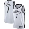 Accattivante Kevin Durant Brooklyn Nets Nike 2020/21 Swingman Jersey White Association Edition per gli appassionati