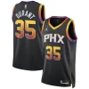 Stupendo Accattivante Elegante Kevin Durant Phoenix Suns Jordan Brand Unisex Swingman Jersey Statement Edition Black per gli appassionati