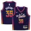 Magnifico Kevin Durant Phoenix Suns Nike Preschool Swingman Replica Jersey City Edition Purple per gli appassionati