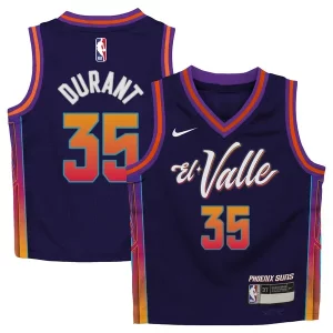 Magnifico Kevin Durant Phoenix Suns Nike Preschool Swingman Replica Jersey City Edition Purple per gli appassionati