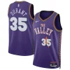 Elegante Incantevole Kevin Durant Phoenix Suns Nike Unisex 2024/25 Swingman Player Jersey City Edition Purple per gli appassionati