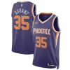 Cool Attraente Comodo Kevin Durant Phoenix Suns Nike Unisex Swingman Jersey Icon Edition Purple/White per gli appassionati