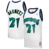 Delizioso Magnifico Kevin Garnett Minnesota Timberwolves 1997 98 Hardwood Classics Reload 3.0 Swingman Jersey White per gli appassionati
