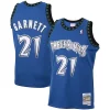 Bellissimo Comodo Meraviglioso Kevin Garnett Minnesota Timberwolves 2001/02 Hardwood Classics Swingman Jersey Blue per gli appassionati
