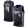 Comodo Kevin Huerter Sacramento Kings Nike Unisex Swingman Jersey Association Edition Black per gli appassionati
