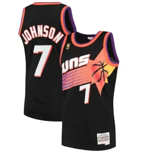 Ottimo Resistente Fantastico Kevin Johnson Phoenix Suns 1996/97 Hardwood Classics Swingman Jersey Black per gli appassionati