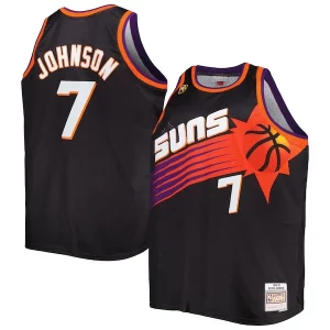 Gorgeous Magnifico Fantastico Kevin Johnson Phoenix Suns Big & Tall Hardwood Classics 1996/97 Swingman Jersey Black per gli appassionati