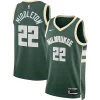 Sofisticato Elegante Splendido Khris Middleton Milwaukee Bucks Nike Unisex Swingman Jersey Icon Edition Hunter Green per gli appassionati