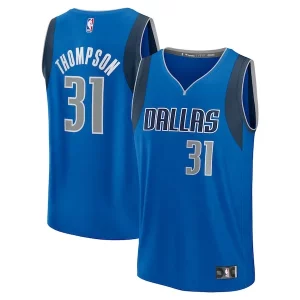 Lussuoso Meraviglioso Klay Thompson Dallas Mavericks Youth Fast Break Replica Player Jersey Icon Edition Blue per gli appassionati