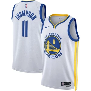 Meraviglioso Delizioso Klay Thompson Golden State Warriors Nike Unisex Swingman Jersey Association Edition White/Royal per gli appassionati