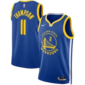 Robusto Prestigioso Klay Thompson Golden State Warriors Nike Unisex Swingman Jersey Icon Edition Royal/White per gli appassionati