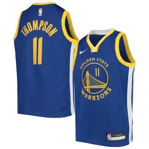 Duraturo Stupendo Klay Thompson Golden State Warriors Nike Youth Team Swingman Jersey Icon Edition Blue per gli appassionati