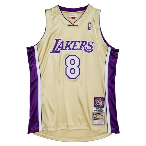 Cool Fascinante Kobe Bryant Los Angeles Lakers Hall of Fame Class of 2020 #8 Authentic Jersey Gold/Purple per gli appassionati