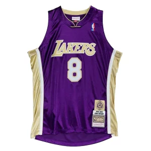 Prestigioso Kobe Bryant Los Angeles Lakers Hall of Fame Class of 2020 #8 Authentic Jersey Purple/Gold per gli appassionati