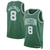 Trendy Accattivante Elegante Kristaps Porzingis Boston Celtics Nike Unisex Swingman Jersey Icon Edition Kelly Green per gli appassionati
