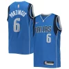 Cool Kristaps Porzingis Dallas Mavericks Nike Youth 2021/22 Diamond Swingman Jersey Icon Edition Blue per gli appassionati