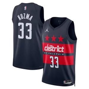 Delizioso Kyle Kuzma Washington Wizards Jordan Brand Unisex 2024/25 Swingman Jersey Statement Edition Navy per gli appassionati