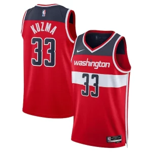 Sofisticato Kyle Kuzma Washington Wizards Nike Unisex Swingman Jersey Icon Edition Red per gli appassionati