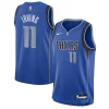Robusto Kyrie Irving Dallas Mavericks Nike Youth Swingman Jersey Icon Edition Blue per gli appassionati
