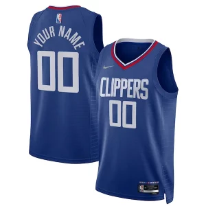 Carino LA Clippers Nike 2021/22 Diamond Swingman Custom Jersey Icon Edition Royal per gli appassionati